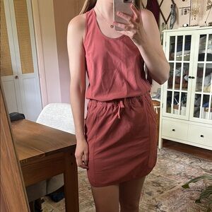 Patagonia Fleetwith Women's Sleeveless Dress in Coral